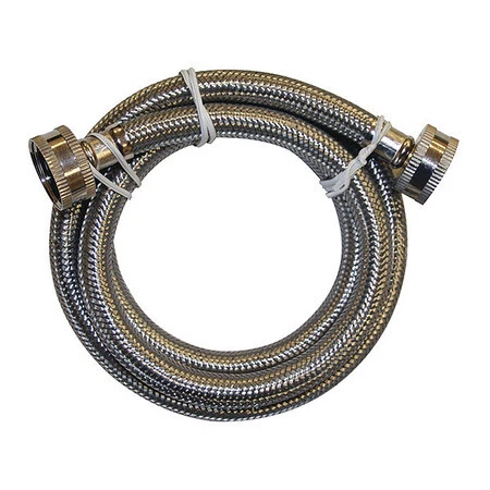 JONES STEPHENS S04229 Wash Connector,84",FEM Hose 3/4",Flex,SS