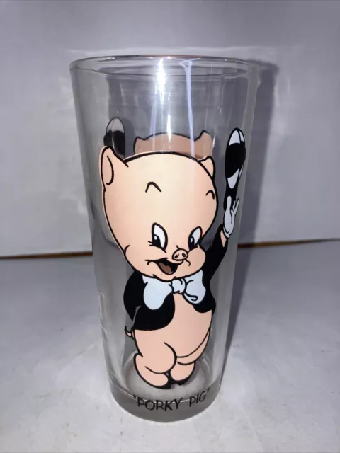 1973 Pepsi Looney Tunes Porky Pig Collector's Glass
