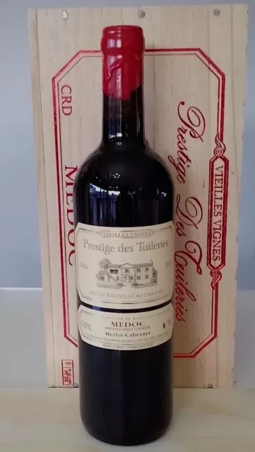 VINO FRANCESE,BORDEAUX MEDOC PRESTIGE anno 2016 Chateau les Tuileries