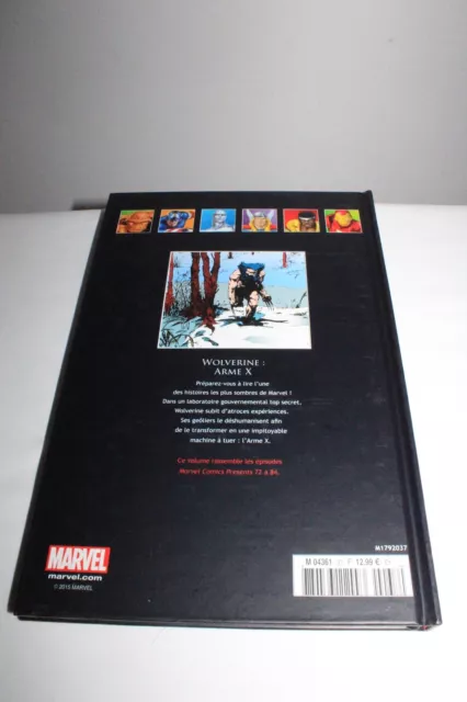 BD : Comics Marvel / Hachette / WOLVERINE / ARME X/ N°13 2