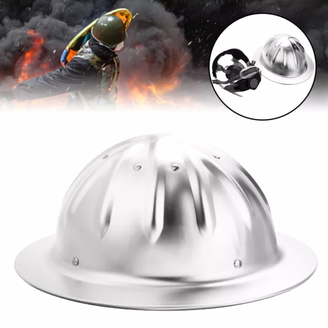 Aluminium Bauhelm Höhenarbeiten Schutzhelm Helm Bauarbeiterhelm Arbeitshelm BE