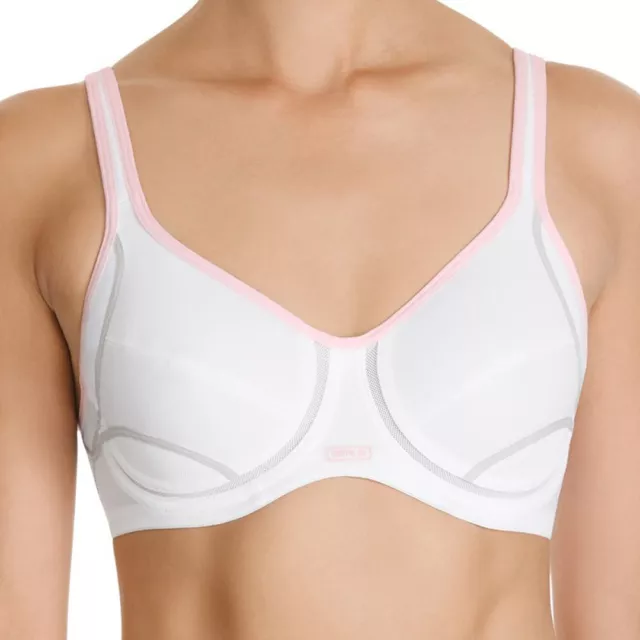 Berlei Electrify Bra Underwire Sports Womens Ladies Gym Size Bras White