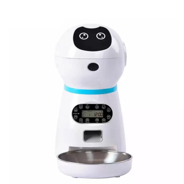 Distributeur automatique de croquettes-Mangeoire pour animaux domestiques-chiens