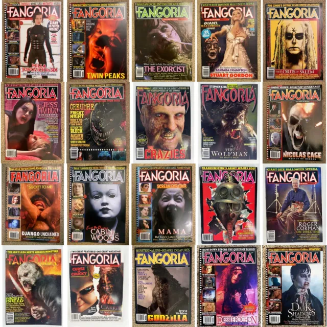 NEW Magazine: Fangoria: YOU CHOOSE: horror sci-fi rue morgue shivers horrorhound