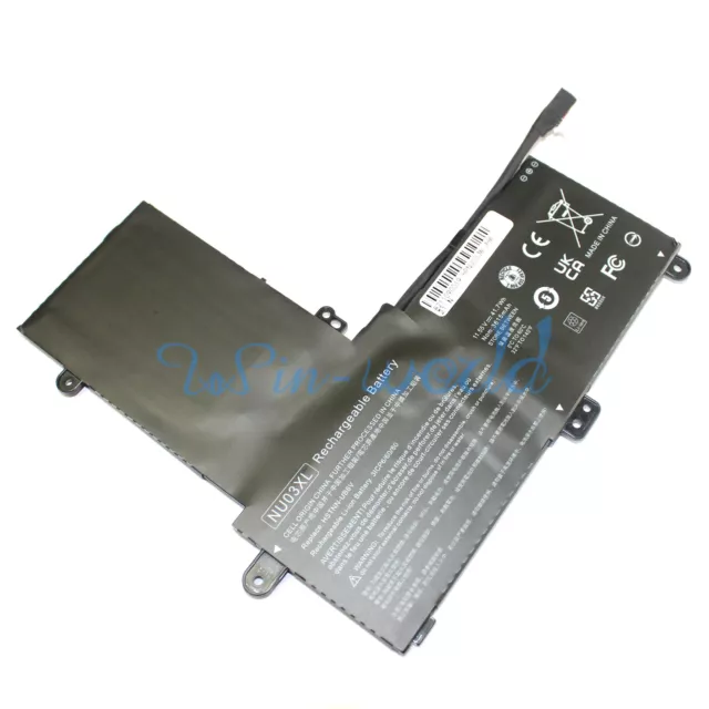 NU03XL Battery for HP Pavilion X360 11 HSTNN-UB6V 844201-855 TPN-C128 TPN-W117