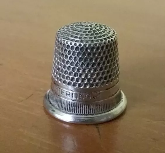 Sterling Silver Thimble size 6