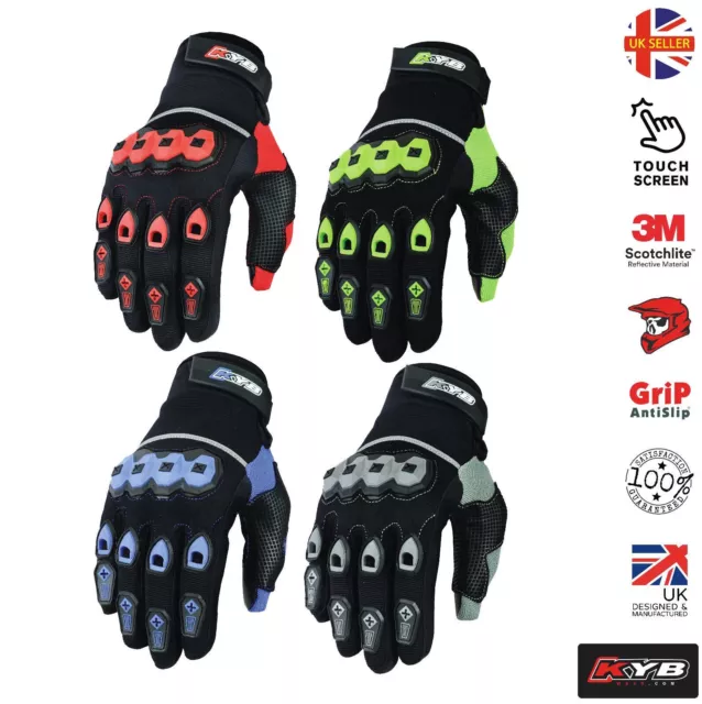 KYB® Touch Screen RACING Motocross Gloves Winter Sports Motorcycle Cycling Bike