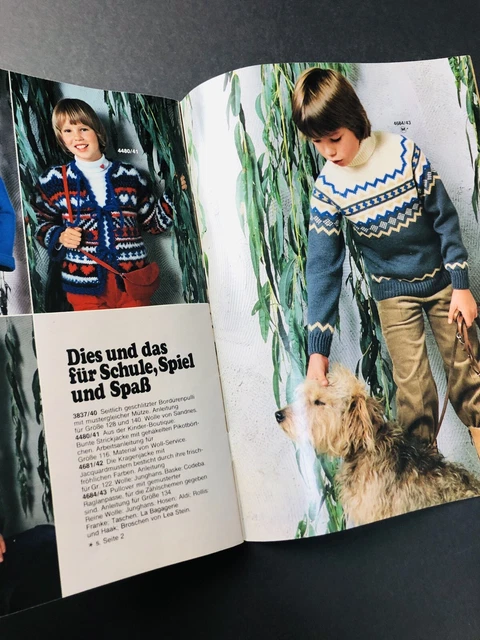 Burda Zeitschrift 1979 Heft 3 Nähen Häkeln Stricken Basteln Handarbeiten 5