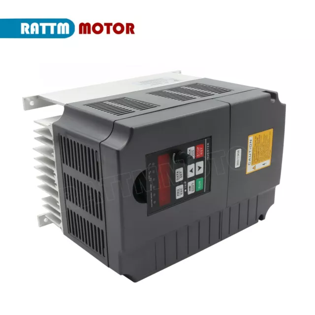 〖FRA〗7.5KW VFD Inverter RS-485 Frequency Drive Converter 3 Phase 380V 10HP 400Hz 3