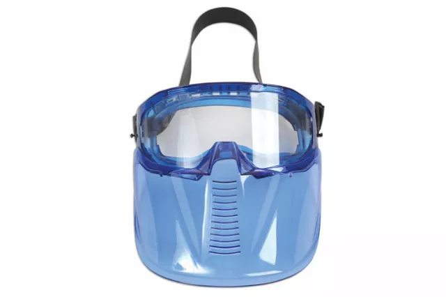 Safety Goggles with Detachable Face Shield Face Mask  Eye Protection Workshop