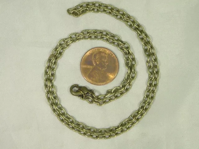 BUTW REAL BRONZE Celtic Axe Norse Viking Pendant 20" Bronze Patina Chain 0926E 3