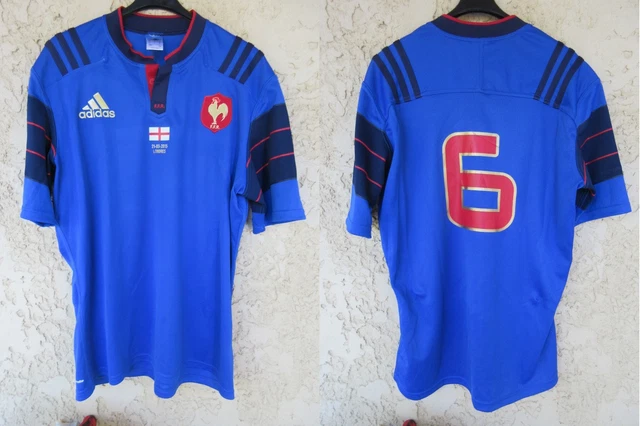 Maillot De Rugby Angleterre 2015 Coupe Du Monde - Canterbury - Taille L Homme - Très Bon état