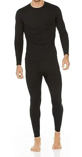 Thermajohn Long Johns Thermal Underwear for Men Fleece Lined Base Layer Set f...