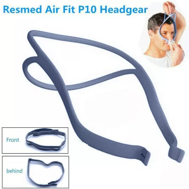 Ersatz-Kopfband für ResMed Airfit P10 CPAP-Maske mit Nasenkissen