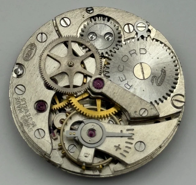 Montre Bracelet Lucerne Suisse, Mécanique à Remontage Manuel, Boîtier Or 34mm, Vintage Années 70 – Neuve Sans étiquette