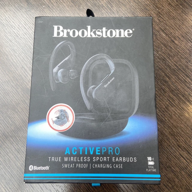 Brookstone sports fit earbuds clearance
