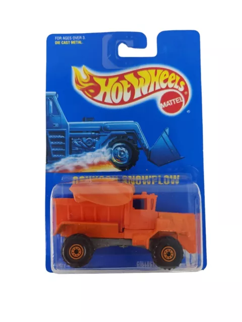 Hot Wheels Collector #201 OSHKOSH SNOWPLOW 1991 Mattel