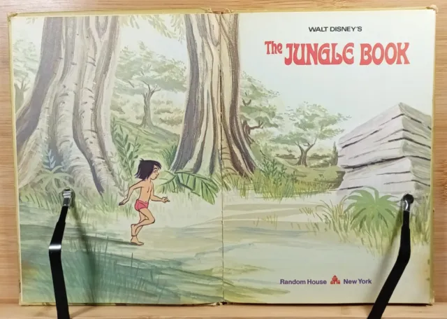 Walt Disney's The Jungle Book (1974, Hardcover) Book Club Edition 3