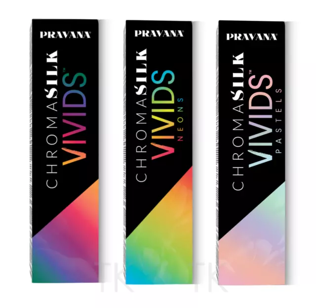 Pravana Chromasilk Vivids Semi Permanent Hair Color 3oz. - ALL SHADES AVAILABLE