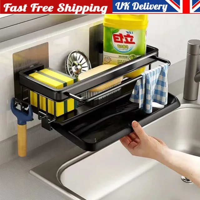 Sponge Holder Dishcloth Accessories Home Dish Brush For Kitchen Sink Organizer