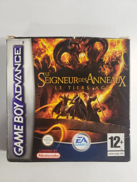 Le Seigneur Des Anneaux - Jeu Game Boy Advance - Version Neuve Sous Blister