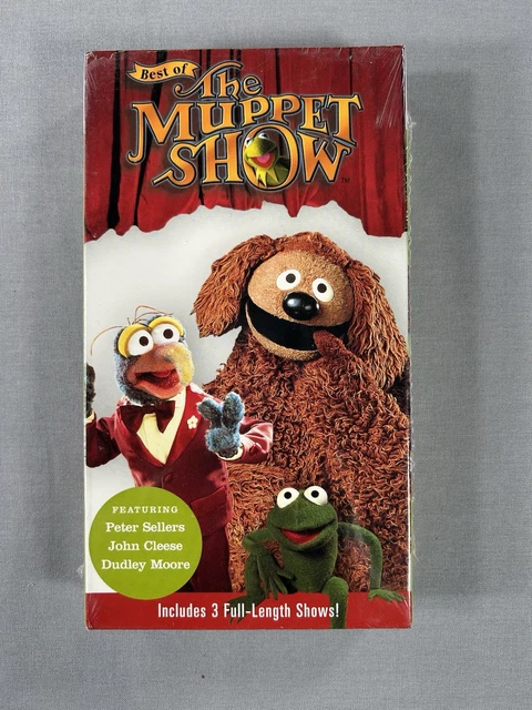 BEST OF MUPPET Show VHS Featuring Peter Sellers, John Cleese, Dudley ...
