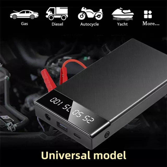 20000mAh Auto Starthilfe Booster Jumper Box Tragbare Power Bank Ladegerät 400A 2