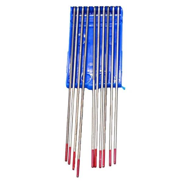 High Conductivity 10pcs Tungsten Electrodes Thoriated Tig Rods 150*13 2mm