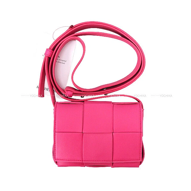Bottegaveneta Candy Cassette Bonbon Pink Lambskin 666688Vmay15618 Shoulder Bag