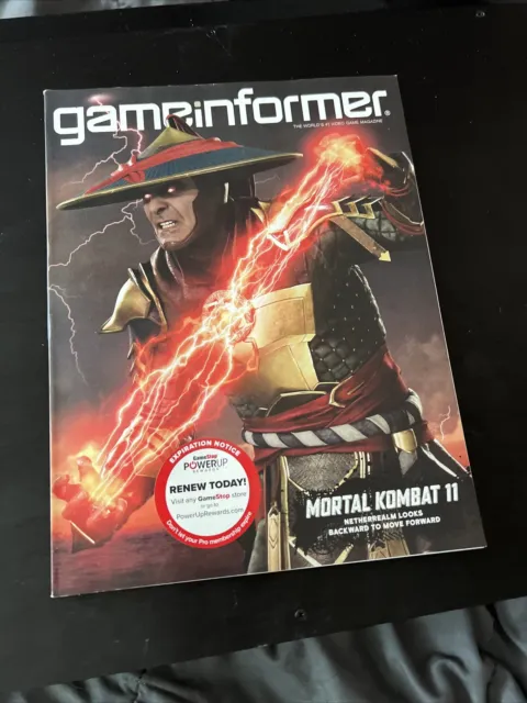 Game Informer Magazine  Issue #313 MAY 2019 Mortal Kombat 11