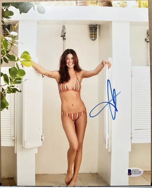 Adrianne Palicki Signed Photo 8X10 Sexy Autograph Bikini Friday Night Lights Coa