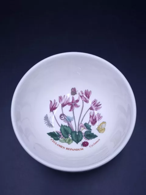 Portmeirion "Botanic Garden" 12.5cm Small Stacking Bowl-Cyclamen-Seconds