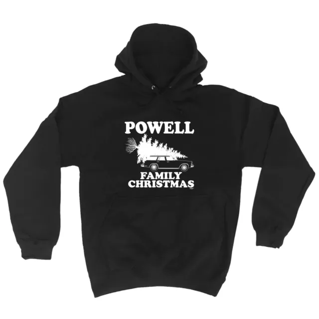 Family Christmas Powell - Novelty Mens Womens Clothing Funny Gift Hoodies Hoodie