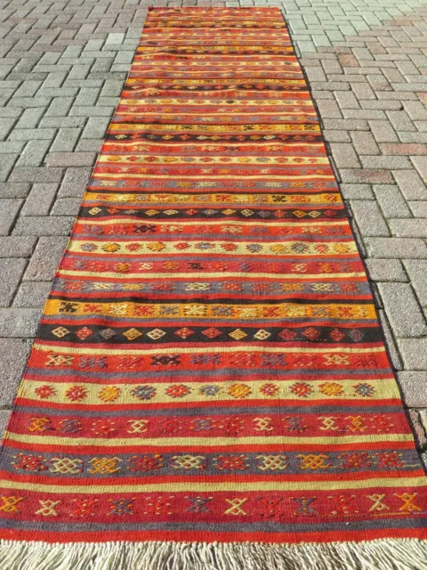 Anatolia Kilim Runner Rug, Carpet Runner, Hallway Rug Long Corridor Rug 35"x131"