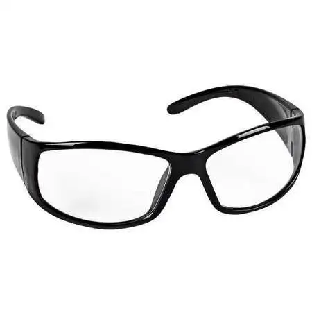 Smith & Wesson 21302 Safety Glasses, Wraparound Clear Polycarbonate Lens,