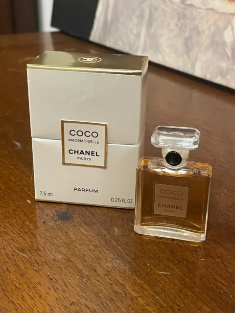 COCO MADEMOISELLE CHANEL PURE PERFUME 7.5ml VINTAGE FIRST EDITION