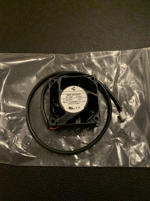 MELCO TECHNOREX MMF-06D24DS Lot Of 9 New Cooling Fans 24vdc 0.10 A