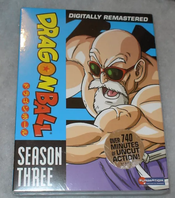 Dragon Ball Season 3 Three Dragonball DVD Box Set - NEW & SEALED