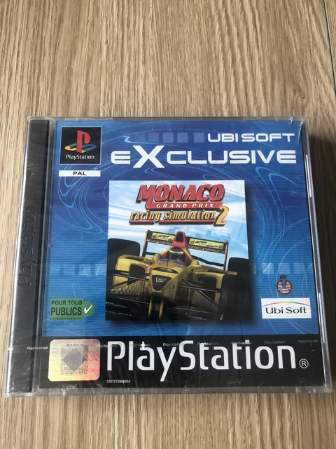 Monaco Grand Prix Racing Simulation F1 Ps1 Playstation 1 Neuf Blister New Vf Fr