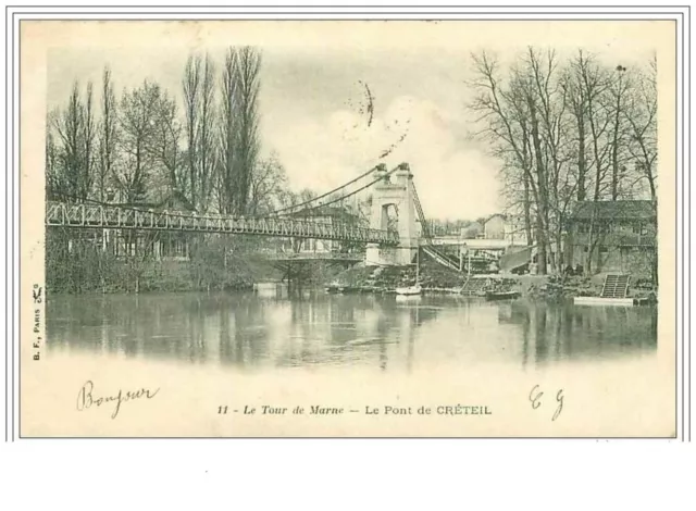 94.Creteil.le Pont De Creteil.le Tour De Marne