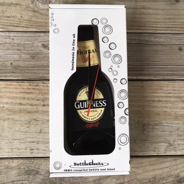 BottleClocks Guinness Beer Clock Handmade In UK