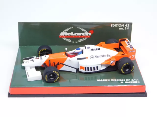 MINICHAMPS 1:43 McLaren Mercedes MP 4/11 Mika Hakkinen 530964307 Formel 1 3