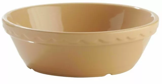 15cm Mason Cash Beige Horno Asado Plato Redondo Caña Baker Plato de Gres