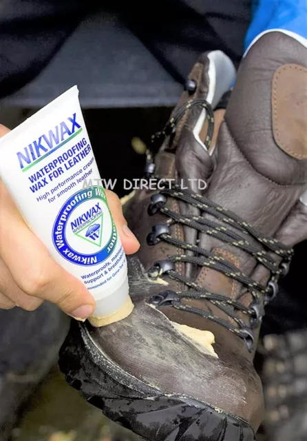 Nikwax Waterproofing / Conditioning Wax Cream For Leather Boots And Shoes 100Ml