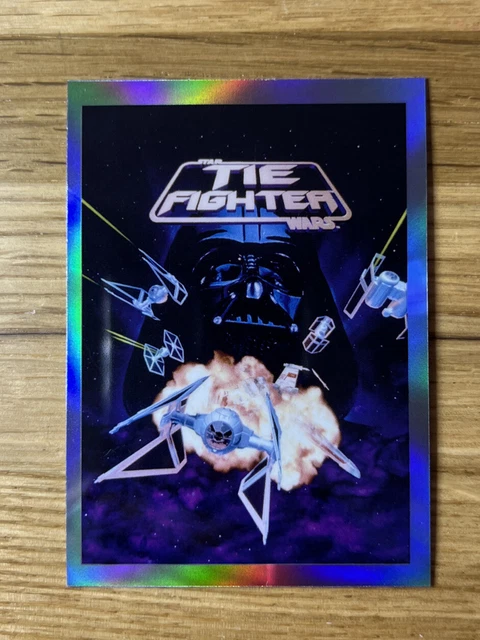 Star Wars Chrome Galaxy 2022 Refractor Gameplay Galaxy Art Card GG-24 Mint!