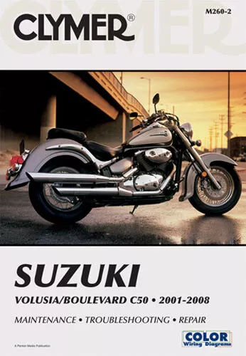 CLYMER 2001-2004 FITS SUZUKI VL800 Intruder Volusia REPAIR MANUAL M260-3