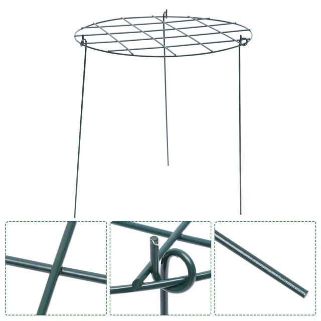 2pcs Metall Garten Spalier Pflanze Stammen Unterstützung