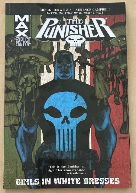 Punisher MAX : Girls in White Dresses by Gregg Hurwitz (2009, Trade PB Marvel)