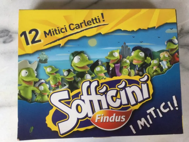 Sofficini Findus “i mitici” serie 12 mitici Carletti”