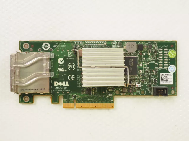 Dell 12DNW Dual Port 6Gb/s SAS HBA Controller Adapter Card PCI